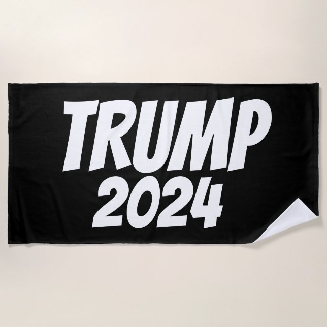 DONALD TRUMP 2024 Strandtücher (Vorderseite)
