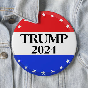 Donald Trump 2024 - Trump für Präsident Button