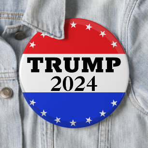 Donald Trump 2024 - Trump für Präsident Button