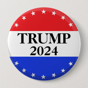 Donald Trump 2024 - Trump für Präsident Button