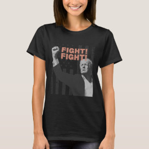 Donald Trump 2024 überlebte den Schuss bei der Kun T-Shirt