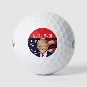 DONALD TRUMP 2024 ULTRA MAGA GOLF BALLS GOLFBALL