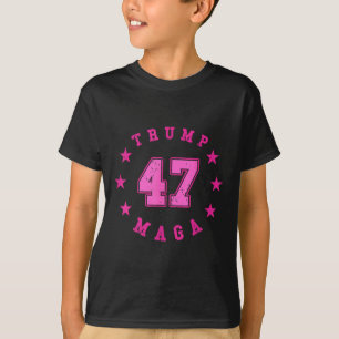 Donald Trump 2024 Wahl 45 47 Präsident T-Shirt