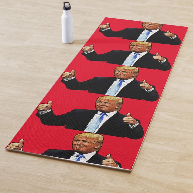DONALD TRUMP 2024 YOGA MAT YOGAMATTE (Beispiel)
