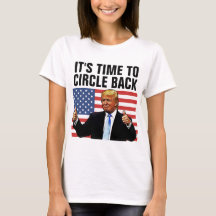DONALD TRUMP 2024 - ZEIT, UM T - SHIRT ZURÜCKZUZIE