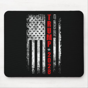 Donald Trump 2028 Behielt Amerika große Wahlen USA Mousepad