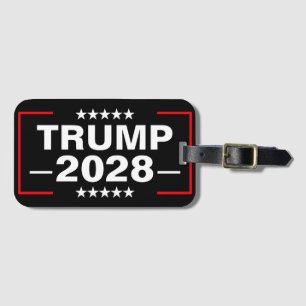 Donald Trump 2028 Präsident Gepäckanhänger