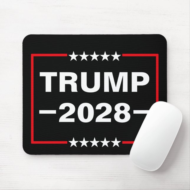 Donald Trump 2028 Präsident Mousepad (Mit Mouse)