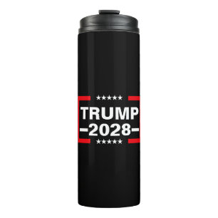 Donald Trump 2028 Präsident Thermosbecher