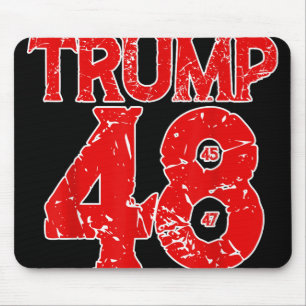 Donald Trump 2028 Trump 45. 47. 48. Mousepad