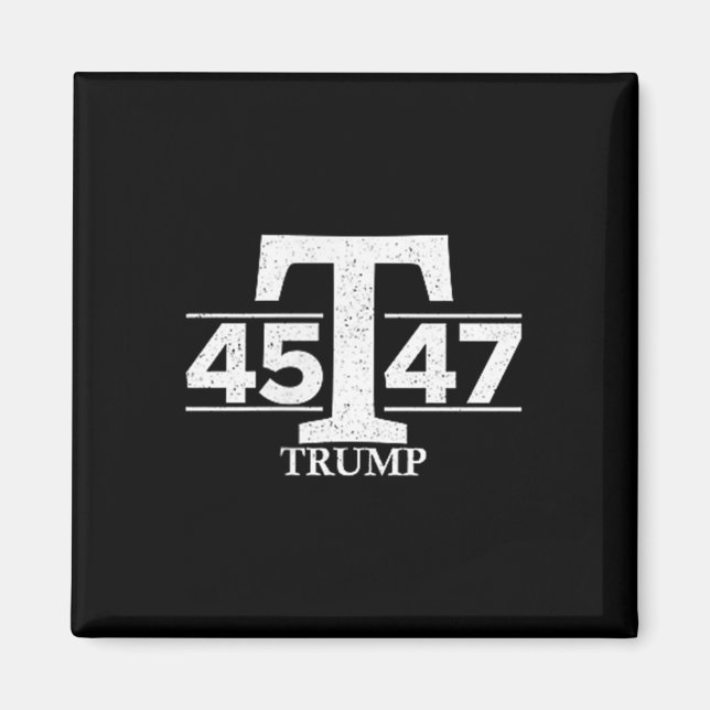 Donald Trump 45 47 45. 47. Präsident Magnet (Vorne)