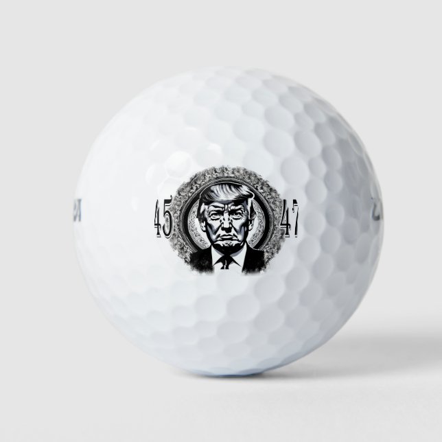 Donald Trump 45/47 Golfball (Vorderseite)