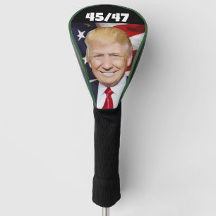 DONALD TRUMP 45/47 GOLFKOPFDECKER GOLF HEADCOVER