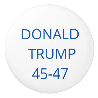 Donald Trump 45-47 Keramikknauf
