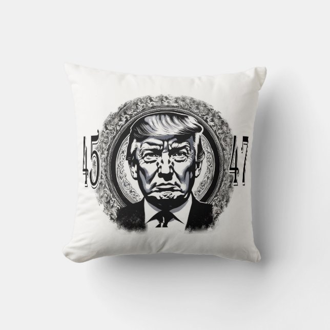 Donald Trump 45/47 Kissen (Vorderseite)