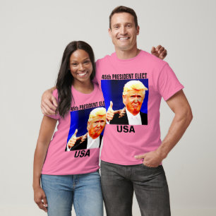 Donald Trump 45. Präsident, Adidas T - Shirt