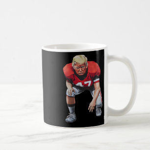 Donald Trump 47 Amerikanischer Fußballspieler Lust Kaffeetasse