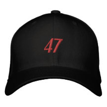 Donald Trump 47 bestickt Baseball Cap