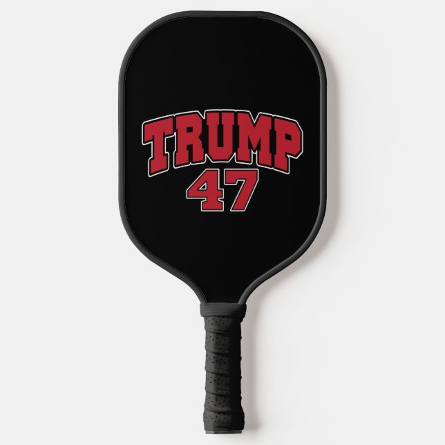 Donald Trump 47 Pickleball Schläger (Vorderseite)