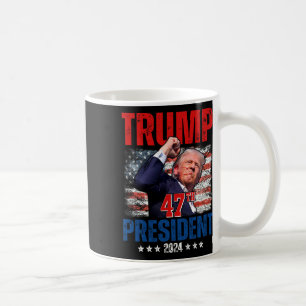 Donald Trump 47. Präsident 2024 Trump Einweihung Kaffeetasse