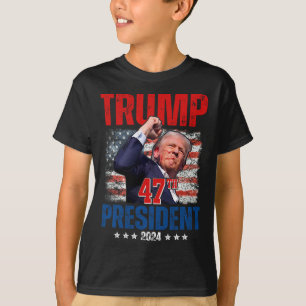 Donald Trump 47. Präsident 2024 Trump Einweihung T-Shirt