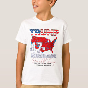 Donald Trump 47. Präsident 2025 Amtseinführung USA T-Shirt