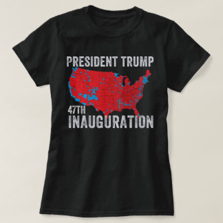 Donald Trump 47. Präsident 2025 Amtseinführung USA T-Shirt