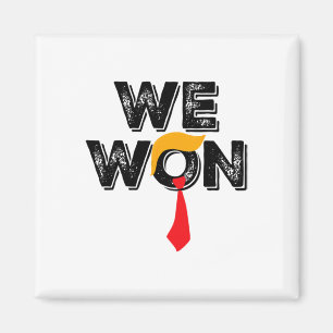 Donald Trump 47. Präsident Jd Vance We Won Get Ov Magnet