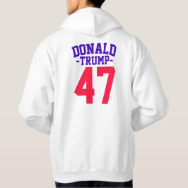Donald Trump 47 Präsidentschaftswahl 2024 Hoodie