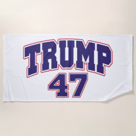 Donald Trump 47 Strandtuch