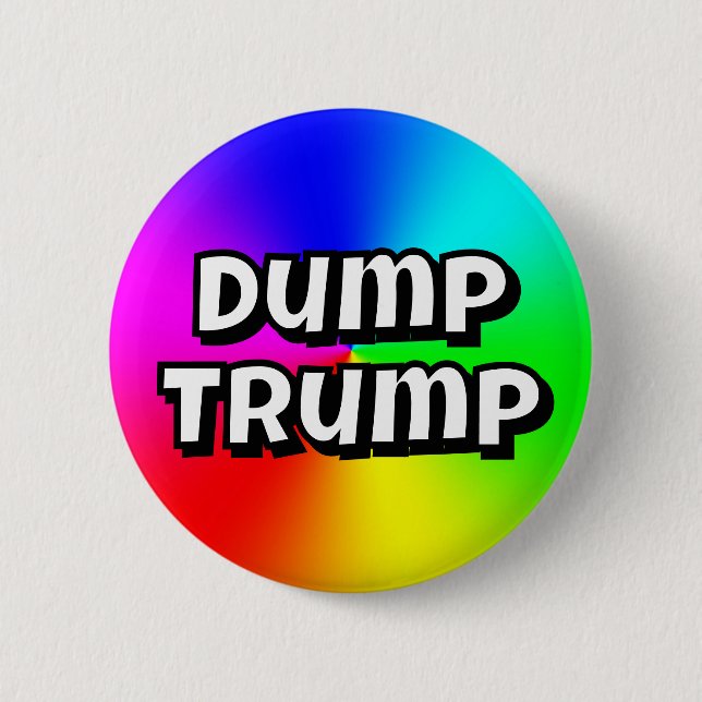 Donald Trump abladen Button (Vorderseite)