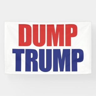 Donald Trump absetzen - Präsident Trump anklagen Banner