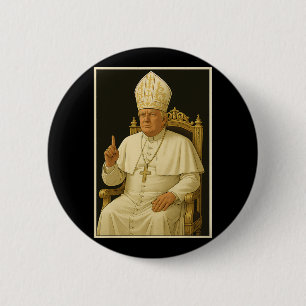 Donald Trump als Papst Vatikan Meme 1 Button