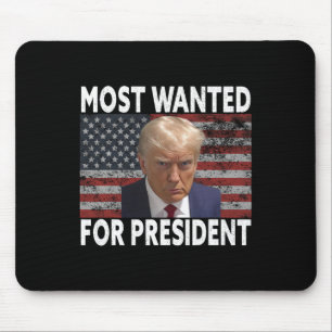Donald Trump am meisten Gewollt für Präsident 2024 Mousepad