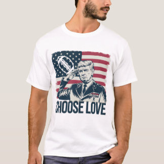 Donald Trump American Football Präsident 2025 T-Shirt