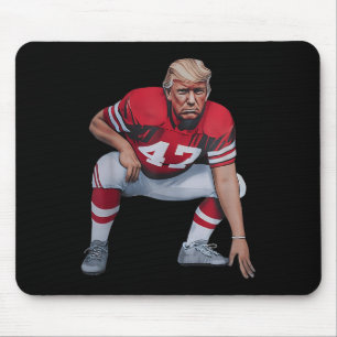 Donald Trump American Football President 2025 Elec Mousepad