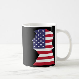 Donald Trump Amerikanische Flagge Präsident Republ Kaffeetasse