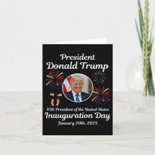 Donald Trump Amtseinführungstag 2025 47. Usa Präsi Karte