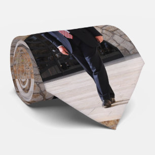 Donald Trump an der Western-Wand in Israel Krawatte