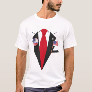 Donald Trump Anzug und Krawatte Halloween-Kostüm 1 T-Shirt