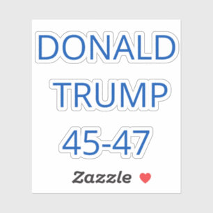 Donald Trump Aufkleber