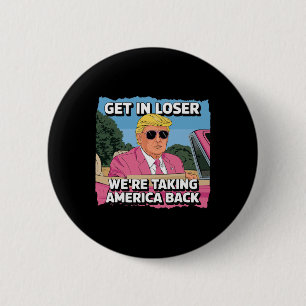 Donald Trump Aufräumarbeiten Republikanischer Trum Button