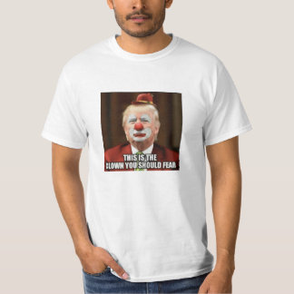 DONALD TRUMP BEÄNGSTIGEND CLOWN T-Shirt