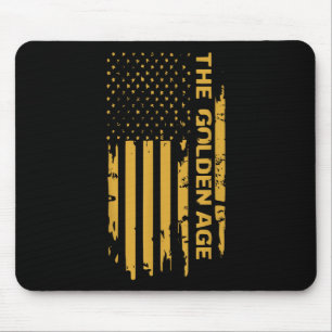 Donald Trump beginnt das goldene Zeitalter Amerika Mousepad