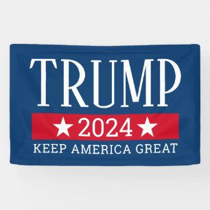 Donald Trump - Behalt America Great CAN EDIT JAHR Banner