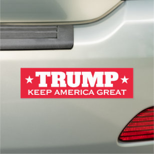 Donald Trump bei den Wahlen 2024 Behielt Amerika G Auto Magnet