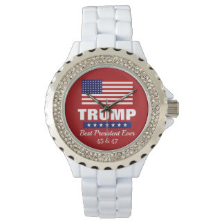 DONALD TRUMP BEST PRESIDENT EVER WATCH ARMBANDUHR