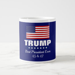DONALD TRUMP BESTER PRÄSIDENTENT EVER  Jumbo-Tasse