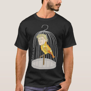 Donald Trump Bird Cage Sarcasm Irony Funny Gift T-Shirt