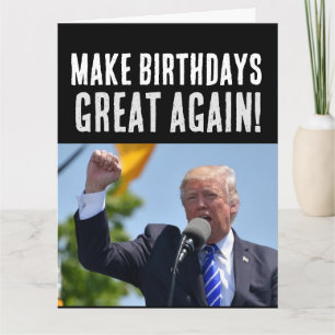 DONALD TRUMP BIRTHDAY GREETING CARDS CARDS KARTE